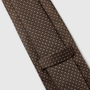 BOSS Krawatte Mit Allover-Muster (7,5 Cm) – Schwarz 12