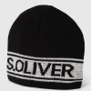 S.Oliver RED LABEL Beanie Mit Label-Print – Schwarz 8