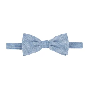 Seidenfalter Fliege Und Einstecktuch Im Set – Blau 9
