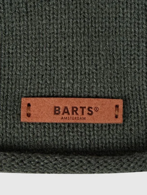 Barts Beanie Mit Gerolltem Abschluss Modell ‚James‘ – Olivgrün 3