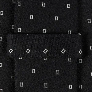 CK Calvin Klein Krawatte Aus Seide (6 Cm) – Schwarz 6