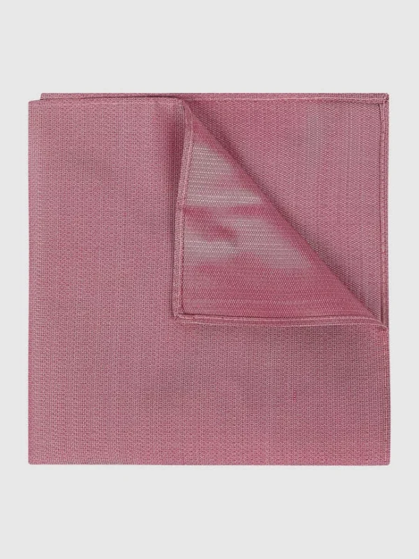 Willen Krawatte Und Einstecktuch Im Set – Fuchsia 3