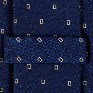 CK Calvin Klein Krawatte Aus Seide (6 Cm) – Marineblau 6