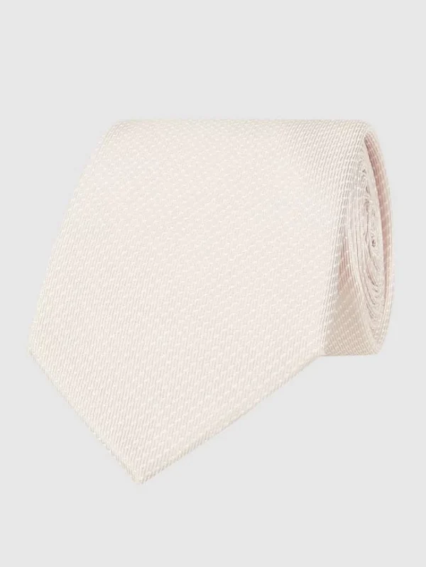 Christian Berg Men Krawatte Aus Seide (7cm) – Altrosa 1