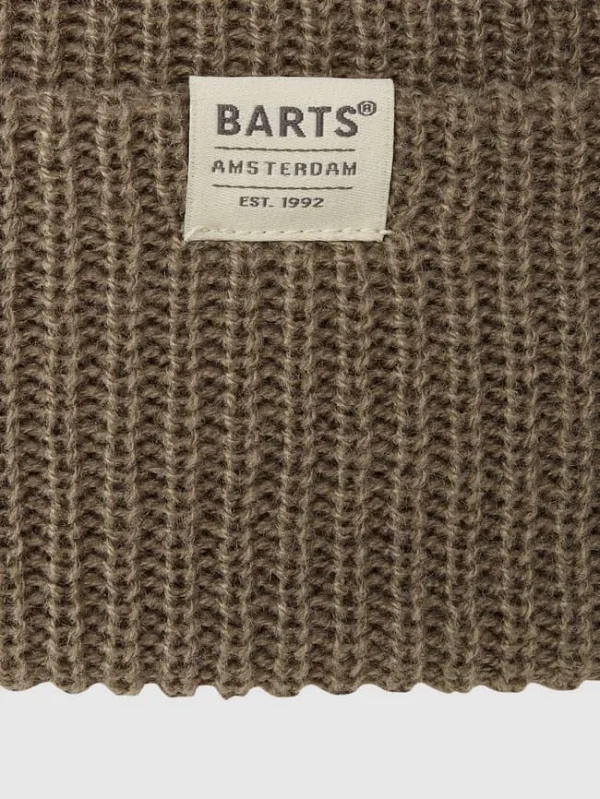 Barts Mütze Mit Badge Modell ‚Portash‘ – Olivgrün 3