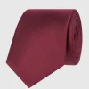Eterna Krawatte Aus Reiner Seide (6 Cm) – Bordeaux Rot 8