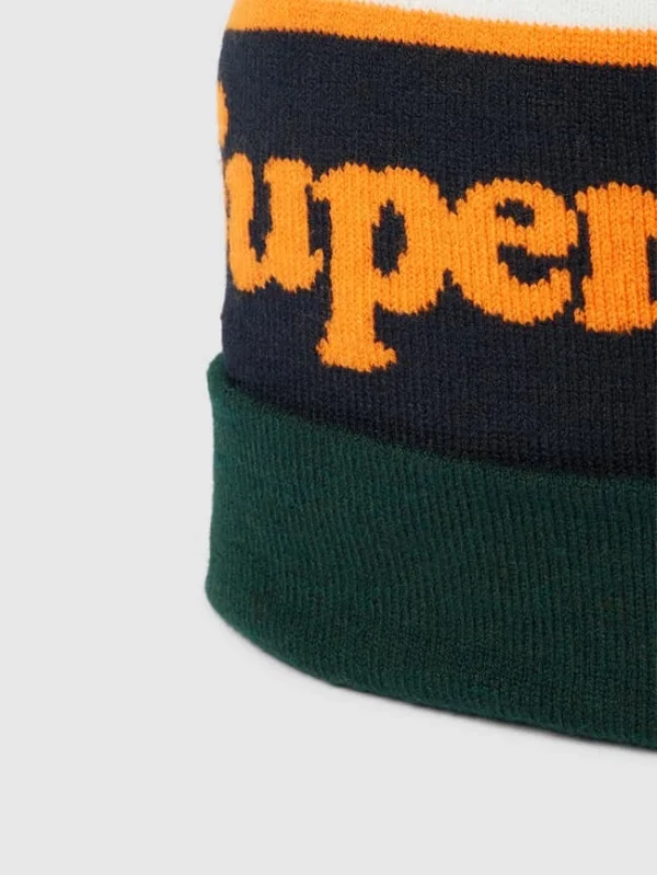 Superdry Pudelmütze Mit Label-Print – Bottle 3