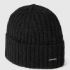 BOSS Beanie Mit Label-Detail Modell ‚T-Lino‘ – Schwarz 10