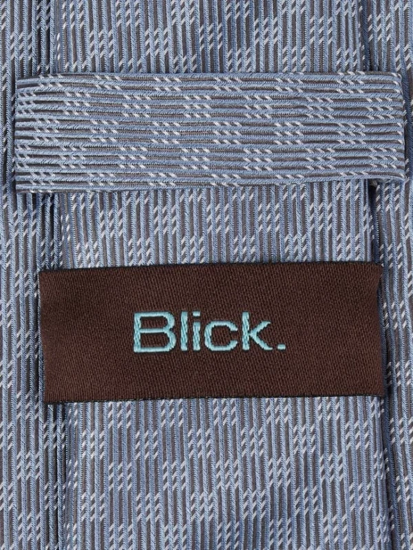 Blick Krawatte Aus Seide (6,5 Cm) – Hellblau 3