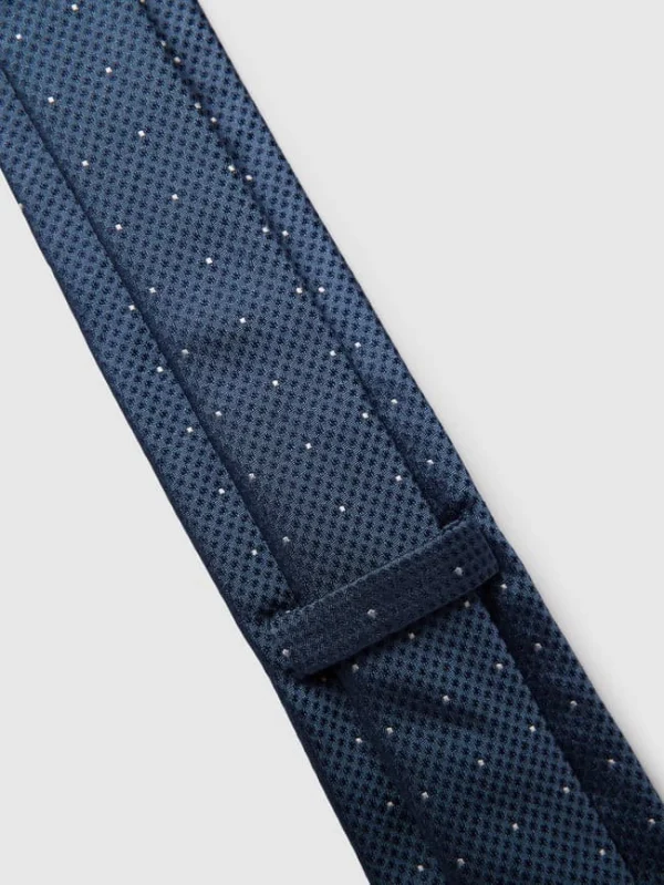 BOSS Krawatte Mit Allover-Muster (7,5 Cm) – Blau 5