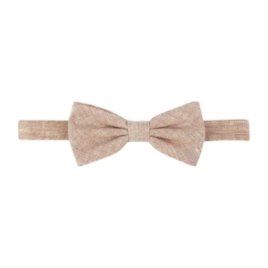 Seidenfalter Fliege Und Einstecktuch Im Set – Beige 9