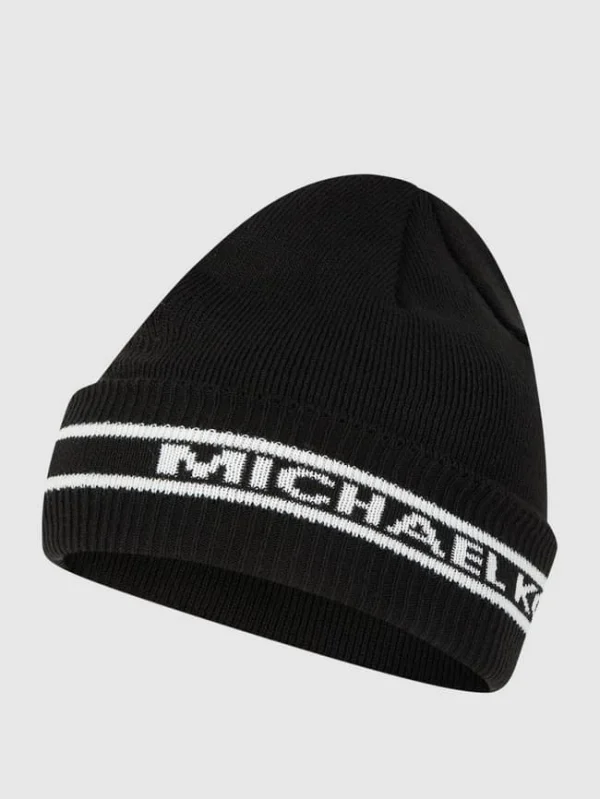 Michael Kors Mütze Mit Logos – Schwarz 1