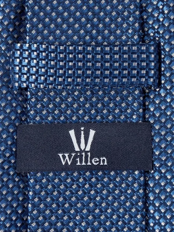 Willen Krawatte Aus Seide (7 Cm) – Mittelgrau 3