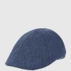 Chillouts Schiebermütze Mit Fischgrat-Dessin Modell ‚Piet‘ – Blau Meliert 8