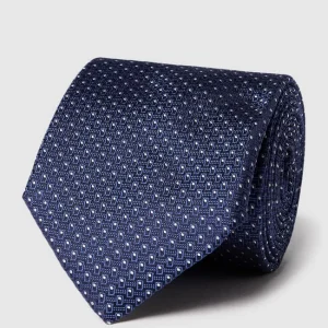 BOSS Krawatte Mit Allover-Muster (7,5 Cm) – Blau 8