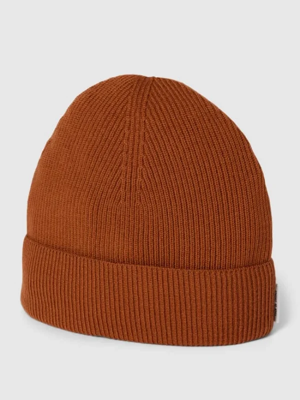Tiger Of Sweden Beanie In Strick-Optik – Rostrot 1