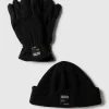Alpha Industries Mütze Und Handschuhe Aus Fleece Im Set – Schwarz 11