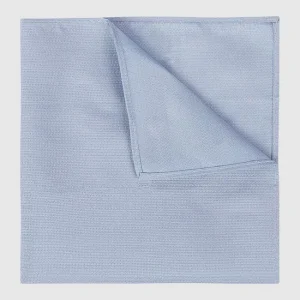 Willen Krawatte Und Einstecktuch Im Set – Bleu 7