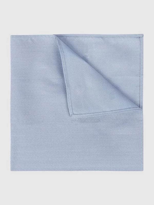 Willen Krawatte Und Einstecktuch Im Set – Bleu 3