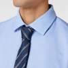 HUGO Seidenkrawatte Mit Streifenmuster – Royalblau 10