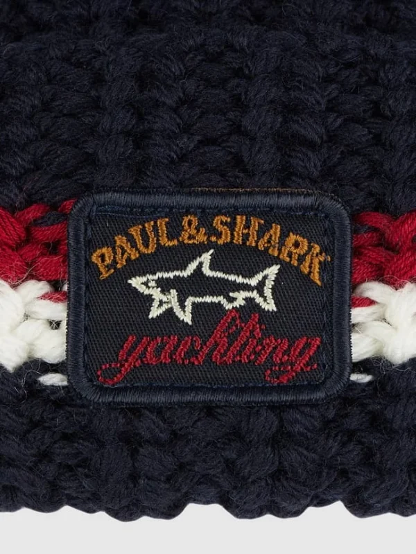 Paul & Shark Mütze Aus Schurwolle – Wasserabweisend – Marineblau 3