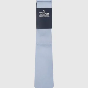 Willen Krawatte Und Einstecktuch Im Set – Bleu 9