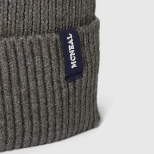 MCNEAL Beanie Mit Label-Detail – Anthrazit 6