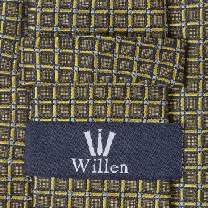 Willen Krawatte Aus Seide (7 Cm) – Gelb 6