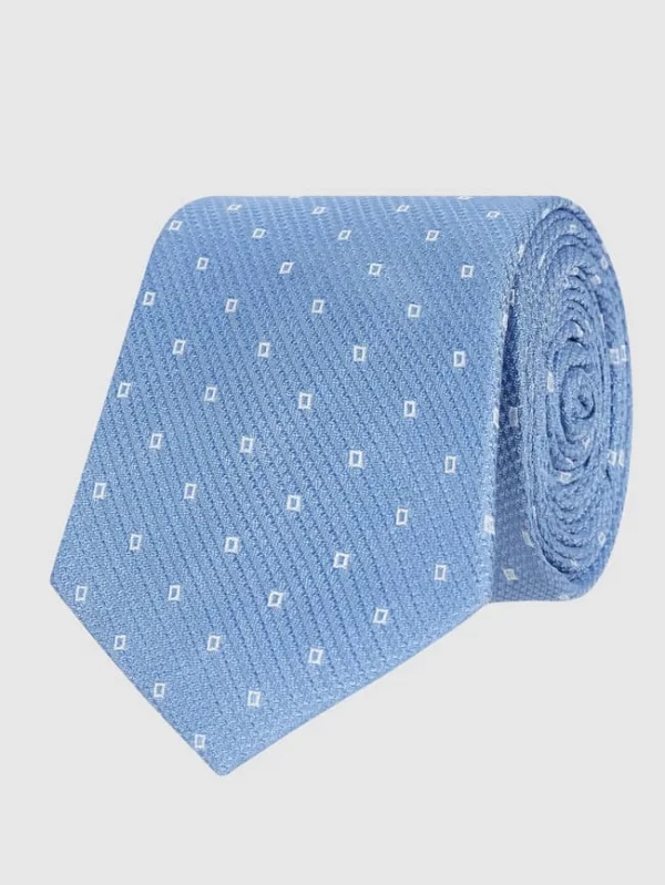CK Calvin Klein Krawatte Aus Seide (6 Cm) – Bleu 1