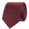 Willen Krawatte Aus Reiner Seide (6 Cm) – Bordeaux Rot 10