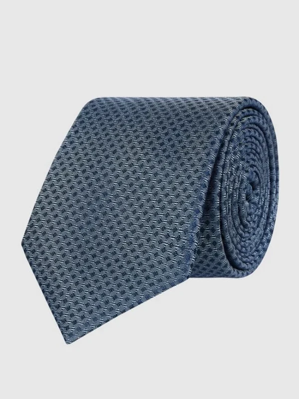 Jake*s Krawatte Aus Seide (6,5 Cm) – Bleu 1