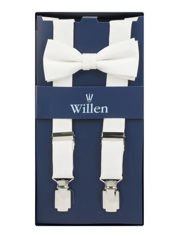 Willen Hosenträger Und Fliege Im Set – Beige 4