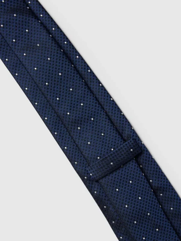 BOSS Krawatte Mit Allover-Muster (7,5 Cm) – Weiß 5