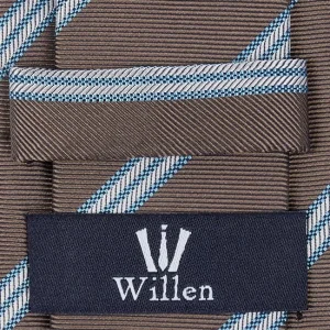 Willen Krawatte Aus Seide (6 Cm) – Schlamm 6