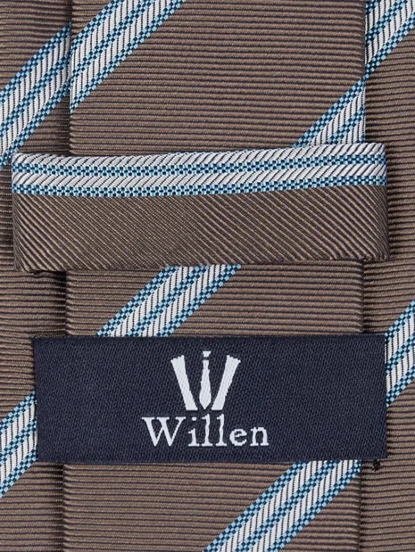 Willen Krawatte Aus Seide (6 Cm) – Schlamm 3