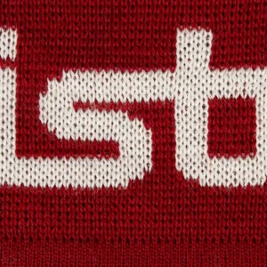 EISBAER Strickmütze Aus Wollmischung – Dunkelrot 6