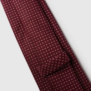 BOSS Krawatte Mit Allover-Muster (7,5 Cm) – Rot 12