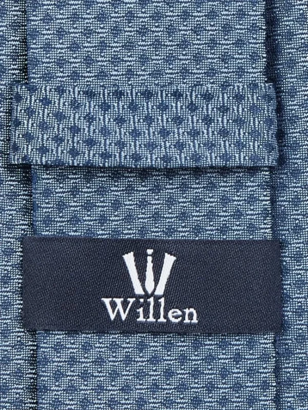 Willen Krawatte Aus Seide (6,5 Cm) – Bleu 3