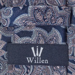 Willen Krawatte Aus Seide (7 Cm) – Hellrosa 6