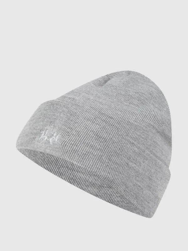 La Martina Beanie Mit Logo – Mittelgrau 1