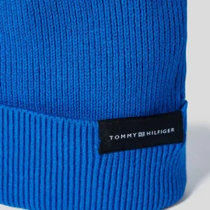 Tommy Hilfiger Mütze Mit Label-Details – Royalblau 6