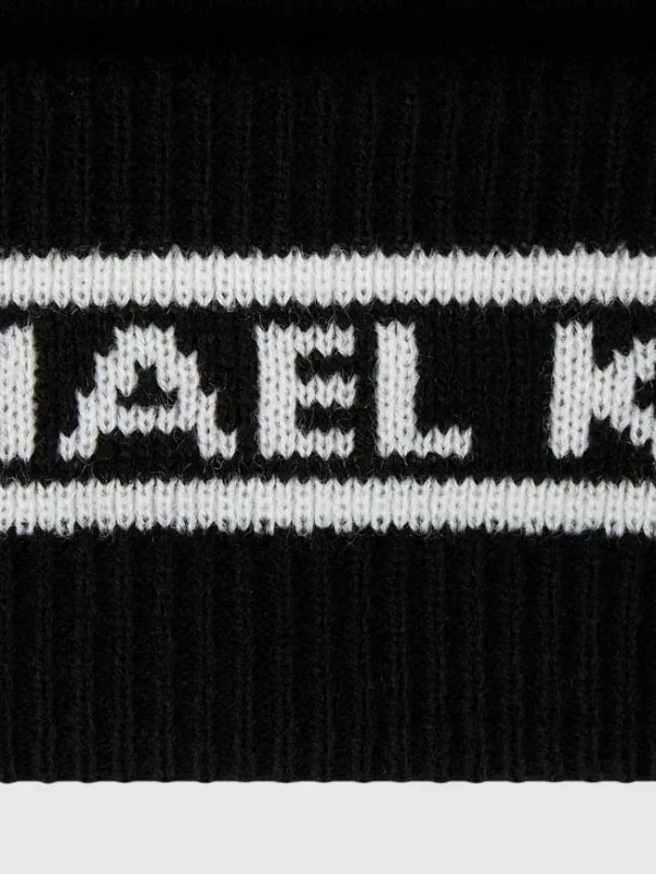Michael Kors Mütze Mit Logos – Schwarz 3