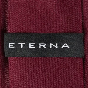 Eterna Krawatte Aus Reiner Seide (6 Cm) – Bordeaux Rot 6
