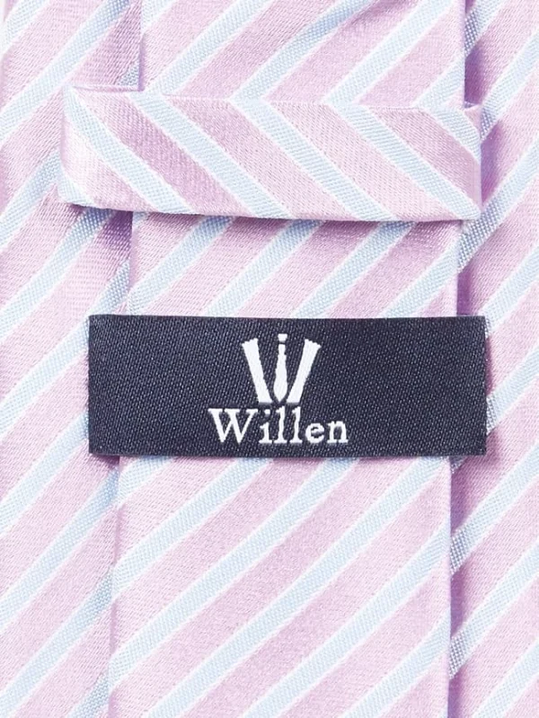 Willen Krawatte Aus Seide (7 Cm) – Flieder 3