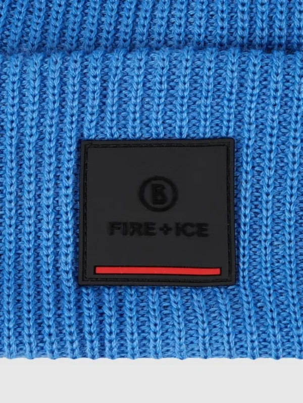 FIRE + ICE Mütze Aus Schurwollmischung Modell ‚Tarek‘ – Royalblau 3