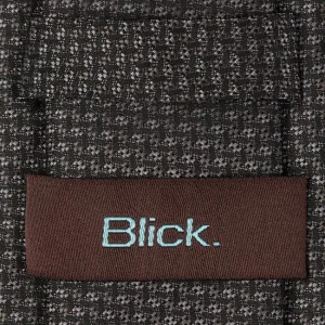 Blick Krawatte Aus Reiner Seide (6,5 Cm) – Hellgrau 6