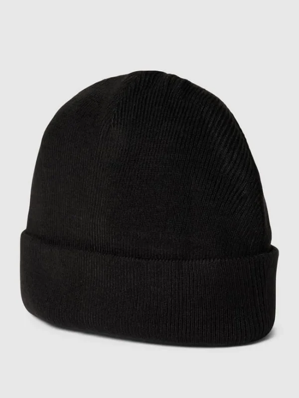 MCNEAL Beanie Mit Breitem Umschlag – Schwarz 1