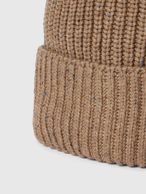 Esprit Beanie Mit Breitem Umschlag – Beige 3