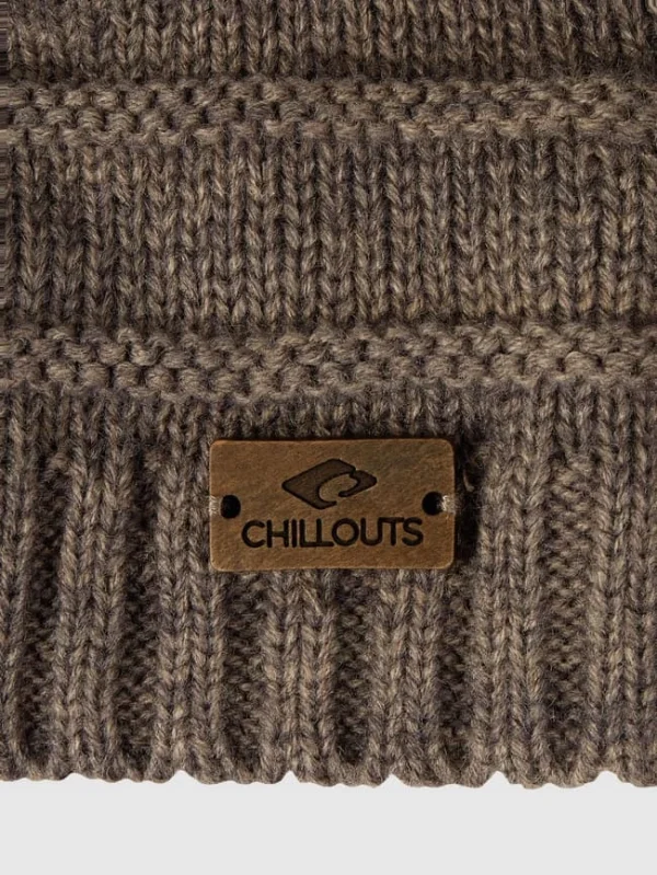 Chillouts Beanie Mit Woll-Anteil Modell ‚Arne‘ – Beige Meliert 3