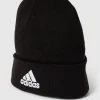 Adidas Originals Beanie Mit Label-Stitching – Schwarz 10